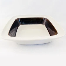 FORMA BROWN by Rorstrand Square Serving Bowl 8.25" NEW NEVER USED made Sweden