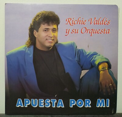 Richie Valdes y Su Orquesta - Apuesta Por Mi , Salsa Lp Orig Press ' NM Ex +++'