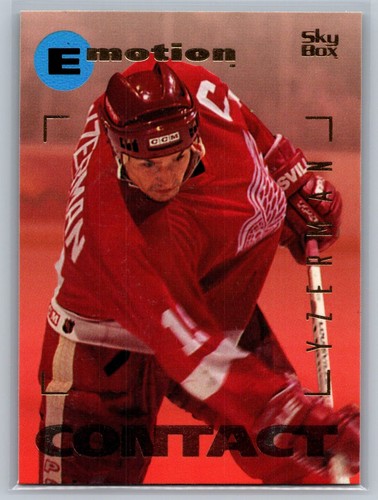 1995 Skybox E-Motion Steve Yzerman #60 card