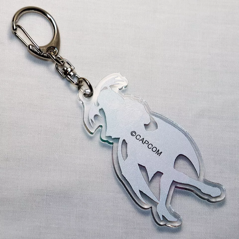 CAPCOM Vampire Savior Darkstalkers 3 Morrigan Aensland Acrílico Llavero Oficial Foto 4 de 4