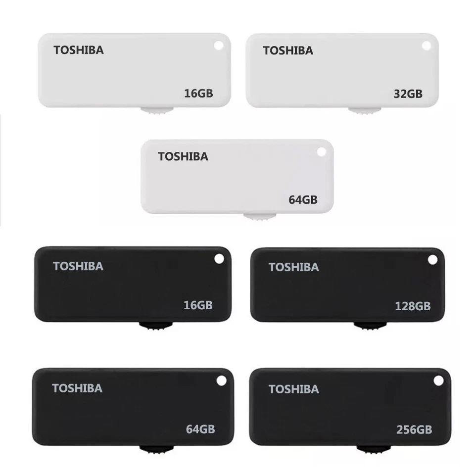 USB Flash Drive Toshiba U203 PC Laptop Disk Memory Stick Pack Storage Pen lot - Image 2 of 4