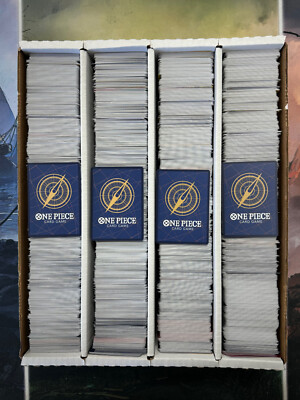 3500 One Piece Cards - OP TCG/CCG Bulk Card Lot - Mixed - English