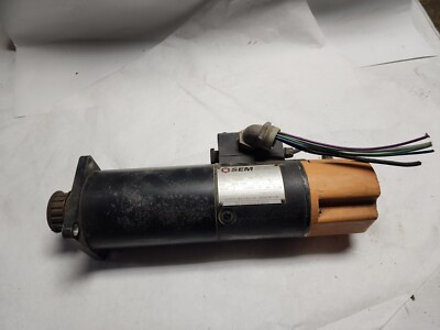 SEM DC Servo Motor TYPE MT30R4-37 Ferrite Brushed Max 3800 RPM