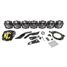 Kc Hilites Pro6 Gravity 7-light Led Light Bar Kit For 17-25 Can-am Maverick X3
