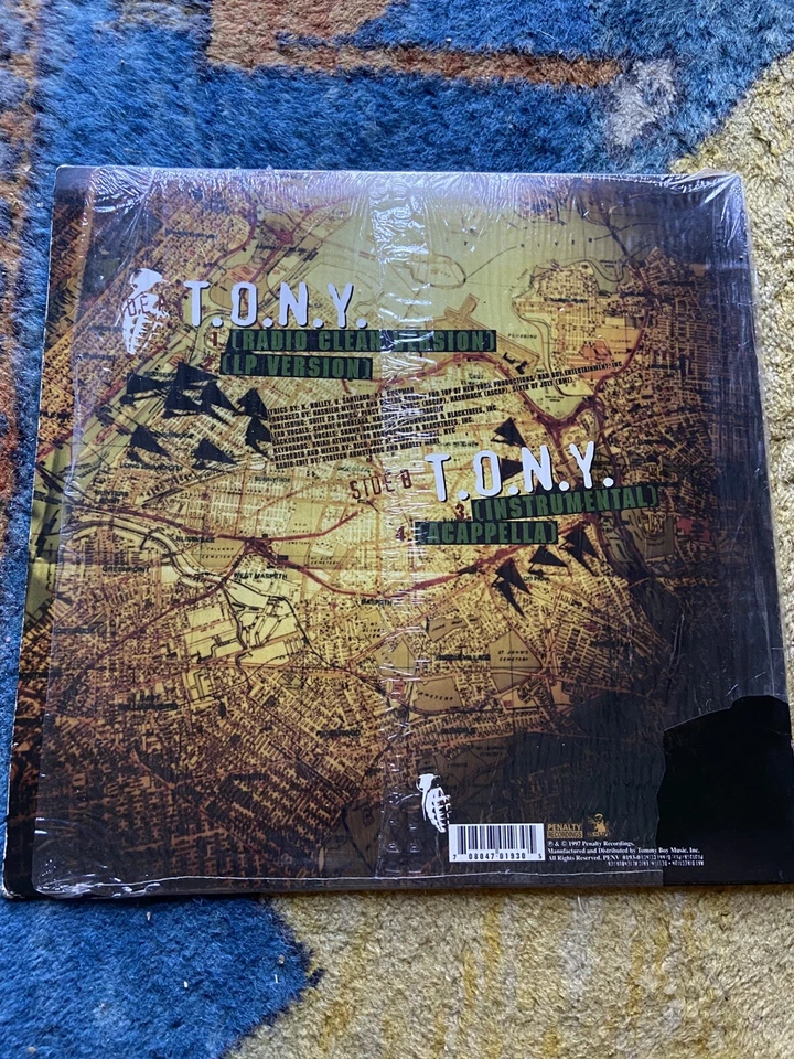 CAPONE-N-NOREAGA - T.O.N.Y. (TOP OF NEW YORK) (12")  1997!!  RARE!!!  TRAGEDY!!! Foto 4 de 4