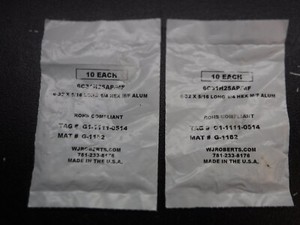 WJROBERTS 6C31H25AP/MF Hex Standoffs ** Lot of 2 **