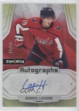 2021-22 Upper Deck Synergy Rookie Red 40/50 Hendrix Lapierre #AR-HL Auto 0v41