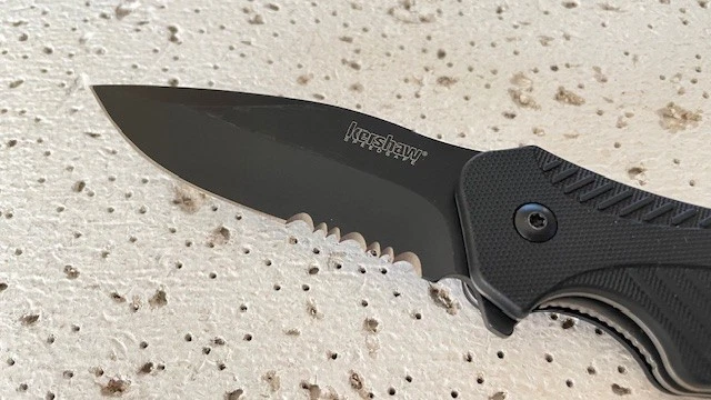 Cuchillo de Bolsillo Plegable 1605CKTST Kershaw CLASH Linerlock Combo Hoja Asistida Abierta Foto 3 de 4