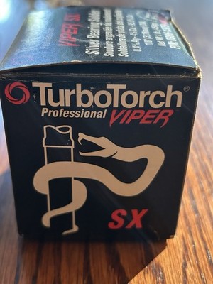 TURBO TORCH silver bearing solder  1Lb VIPER SX 0.4% Ag- 4% Cu 95.6% Sn 1/8''dia
