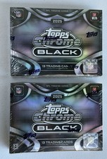2025 NFL Topps Chrome Black Football Hobby Box (2)