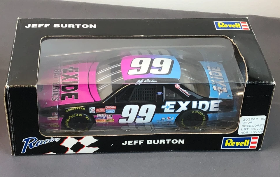4 REVELL 1:24 Diecast Model Cars JEFF BURTON/MORGAN SHEPHERD/MICHAEL WALTRIP + - Image 2 of 4