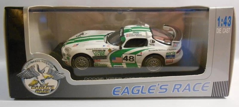 Eagle Race escala 1/43 diecast modelo 607005 Dodge Viper GTS-R N.48 LE MANS 96 Foto 4 de 4