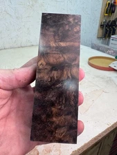 Stabilized Turkish Walnut Burl Knife Block | Premium Figure | STW 110