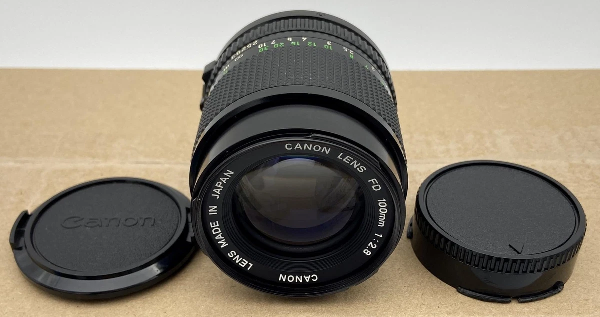 Canon FD f/2.8 Camera Lenses 100mm Focal for sale | eBay