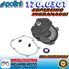 170.0301 COPERCHIO INGRANAGGI EVOLUTION POLINI NERO MINARELLI ORIZZONTALE