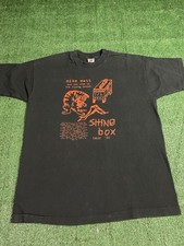 Vintage 1995 Mike Watt and the crew of the flying saucer Shine Box t-shirt XL