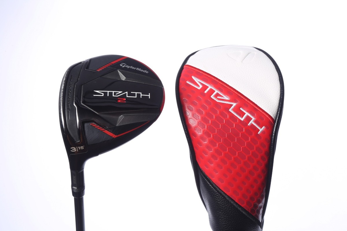 TaylorMade STEALTH 2 15* 3-Wood Stiff Flex Fujikura Ventus Red TR 