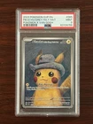 The Pokémon Company Pikachu with Grey Felt Hat SVP 085 EN Holo Full Art PSA 9