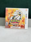 Pokémon Sun (Nintendo 3DS Game) Year 2016. Tested & Works Great.