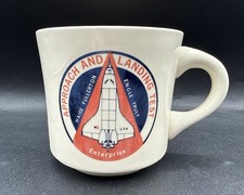 Vintage NASA Coffee Mug Enterprise ALT Approach Landing Test Space Shuttle Rare