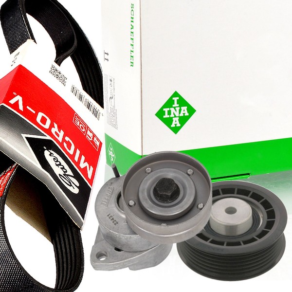 Gates 6PK1803 Keilrippenriemen-Satz + Spanner FüR Astra Corsa Opel Chevrolet-image