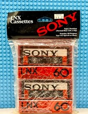 UPC 027242001329 product image for SONY LNX 60  TWIN PACK 1978  USA  TYPE II   BLANK CASSETTE TAPE (2) (SEALED) | upcitemdb.com