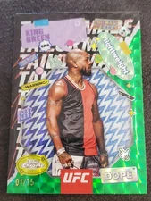 2025 Topps Chrome UFC King Green #TRM-8 Tailormade Green Geometric /75