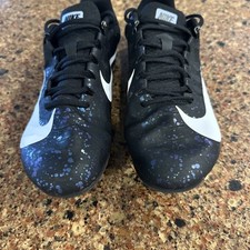 NWOT Track Sprinting Racing Shoes Zoom Rival S Size 8.5 Black Indigo Fog Speck