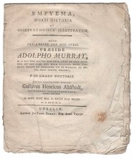 Empyema, Morbi Historia et Observationibus Illustratum.
