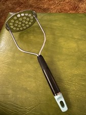 VINTAGE EKCO POTATO APPLE  MASHER STAINLESS T...