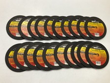 (20) Forney 71845 4"x1/8" Cut-Off Wheels 3/8-Inch Arbor, Metal Type 1, A36T-BF
