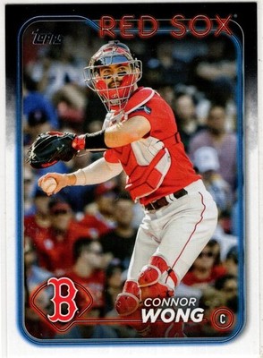 2024 Topps Series One Baseball Connor Wong No. 104 Boston Red Sox