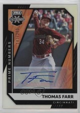 2021 Elite Extra Edition Prime Numbers A Signatures /203 Thomas Farr Auto 10a4