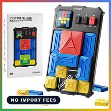 Slide Puzzle Game Electronic Brain Teaser 500 Challenges STEM Toy Kids Adults