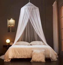 Bed Canopy Mosquito Net for Bed,Canopy Bed Curtains for Twin Full Queen King Siz