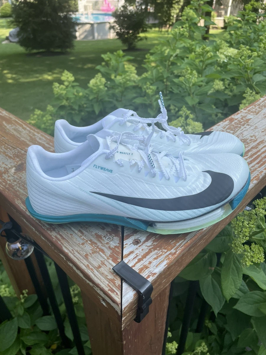 Nike Air Zoom Maxfly 2 White Bright Spruce for Sale | Authenticity