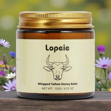 Lopeie Whipped Tallow Honey Balm Natural Skincare Moisturizing for All Ages
