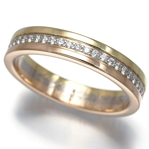Cartier Multi-Tone Gold Fine Diamond Rings for sale | eBay