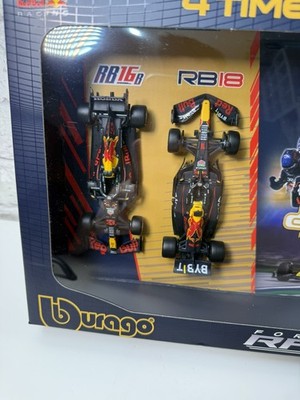 ブラーゴ レッドブル フェラーリ メルセデス F1 18台セット 1/43