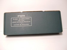 6 Vintage 1950s ARGUS 593 Automatic Slide Changer with Carry Case
