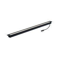 Plug & Shine Einbau-Lichtleiste, IP67, 90Cm, Einbau, 24V, 8W 3000K 875Lm, Anthra