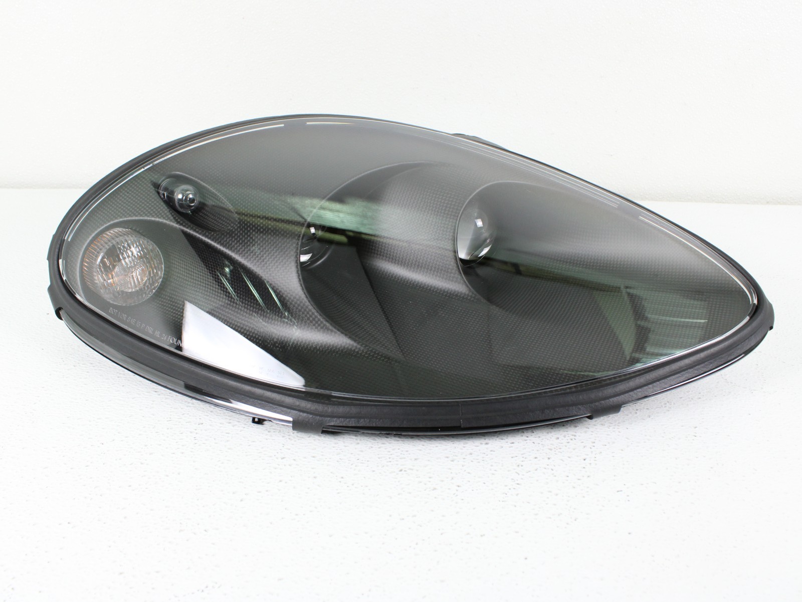 NEW! PERFECT! 2000-2005 FERRARI 360 LEFT RIGHT LED CARBON HEADLIGHT SET PAIR RHD