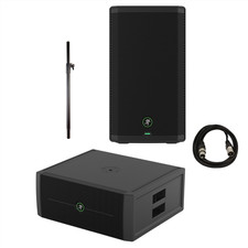 Pacchetto altoparlante batteria Mackie Thump Sub Go subwoofer e Thrash 212 Go