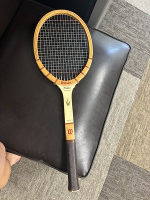 Vintage 1960s Wilson Jack Kramer Autograph Tennis Racket Speed Flex Fibre Face U