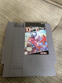 Nintendo NES games - Defender of the Crown - Game Sleeve And Manual 