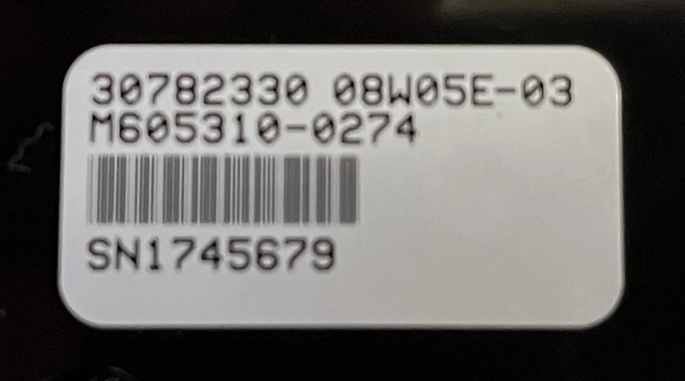 Panel de control climático Volvo 30782330 Foto 2 de 2