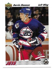 DARRIN SHANNON 1991-92 UPPER DECK CARD NM-MT CONDITION