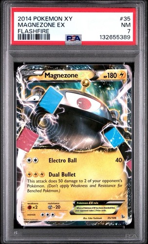 Magnezone-EX graded PSA 7 for sale on eBay