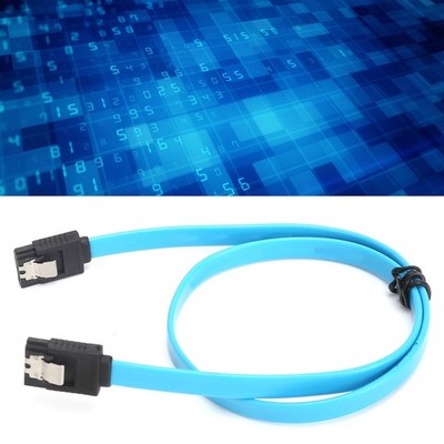 10Pcs Serial ATA Cable Hard Disk Data Cable Serial ATA3.0 Adaptor for SSD CD