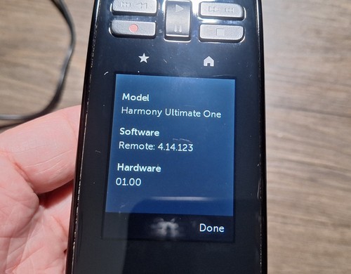 Logitech Harmony Ultimate One N-R0007 Universal Remote Control w/ Dock - Afbeelding 12 van 12